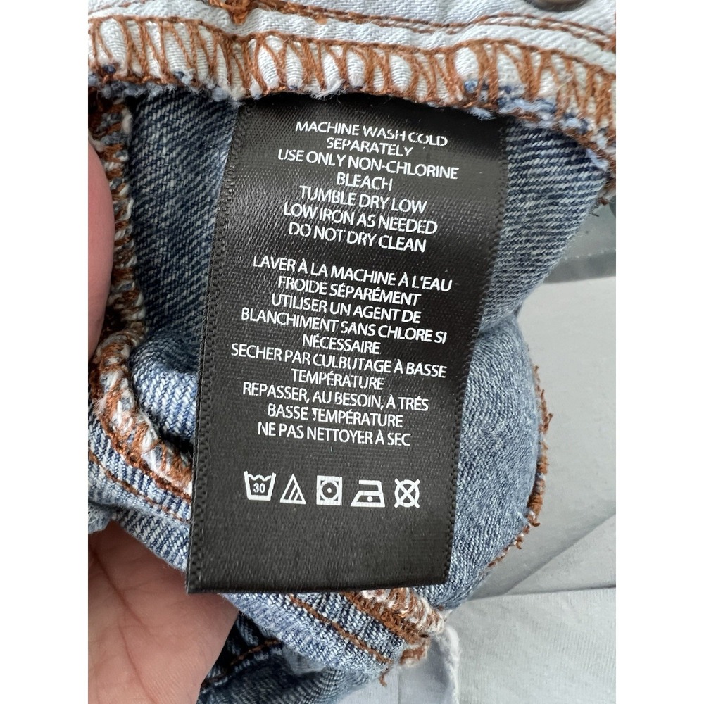BDG Urban Outfitters Cargo Wide Leg Utility Skate Pants Women's Jean Blue 31 Y2K - Picture 5 of 11